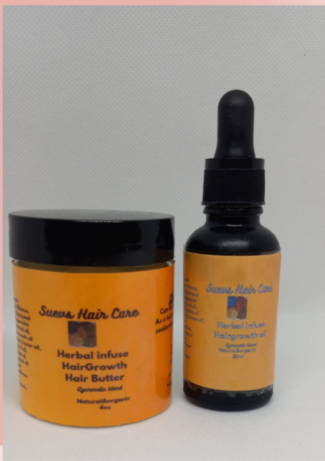 Herbal infuse HairGrowth oil & HAIR Butter