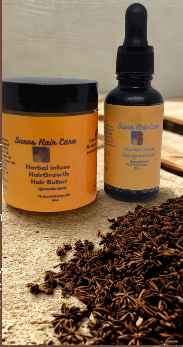 Herbal infuse HairGrowth oil & HAIR Butter